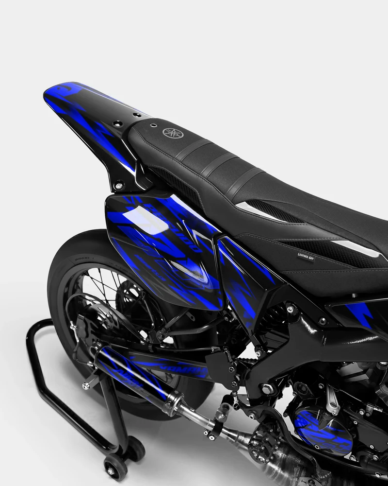 SABLE - Kit deco YAMAHA DT 50cc - Bleu foncé