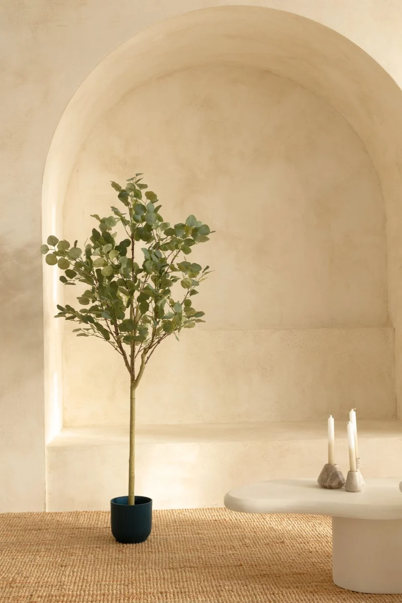 Eukalyptus Kunstbaum 160cm Grün
