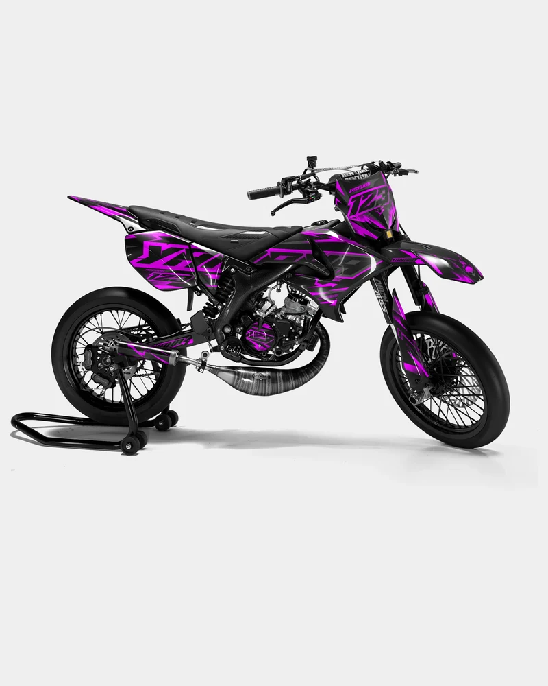 MISTRAL - Kit deco YAMAHA DT 50cc - Rose