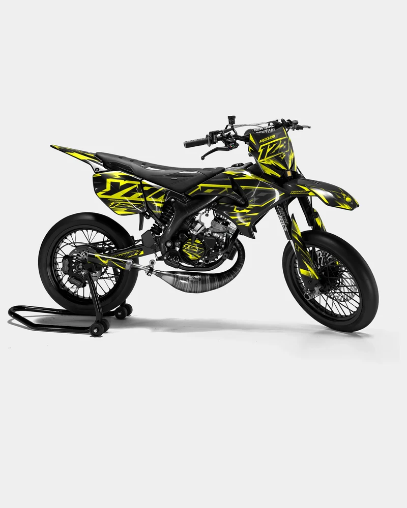 MISTRAL - Kit deco YAMAHA DT 50cc - Jaune
