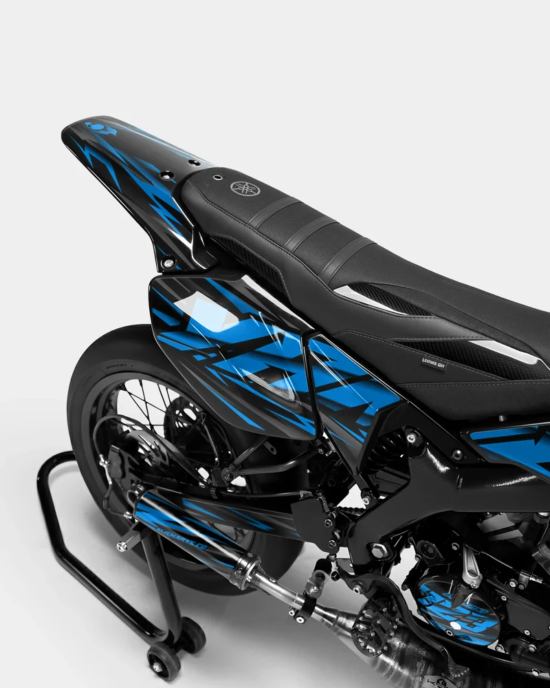NOVUM - Kit deco YAMAHA DT 50cc - Bleu