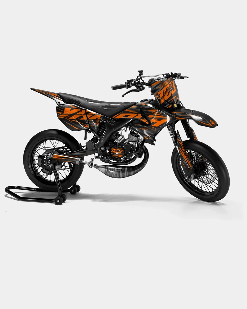 NOVUM - Kit deco YAMAHA DT 50cc - Orange