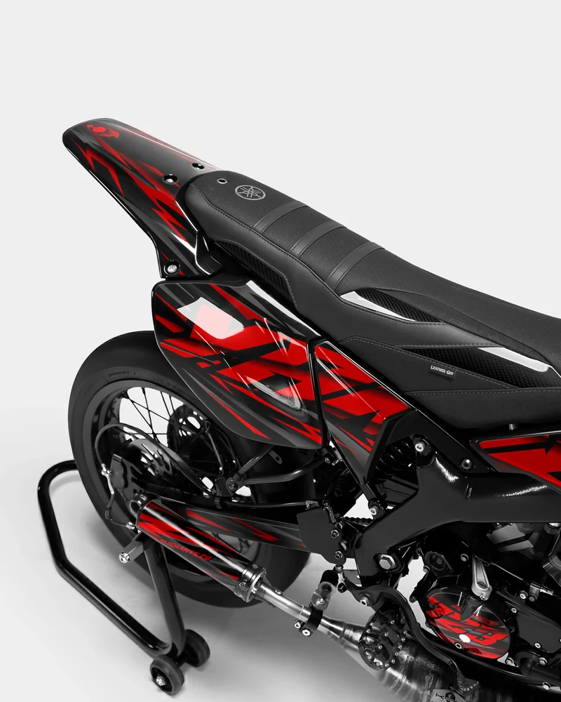 NOVUM - Kit deco YAMAHA DT 50cc - Rouge