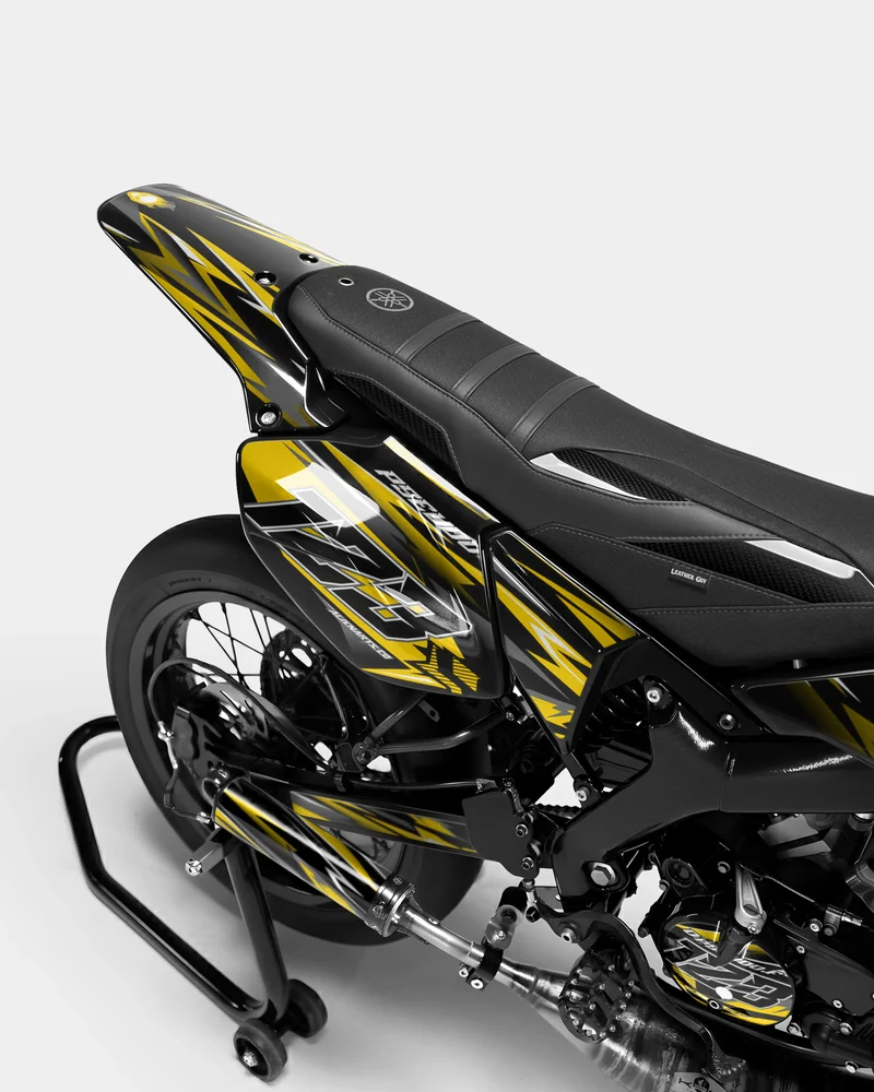 SENSO - Kit deco YAMAHA DT 50cc - Jaune foncé