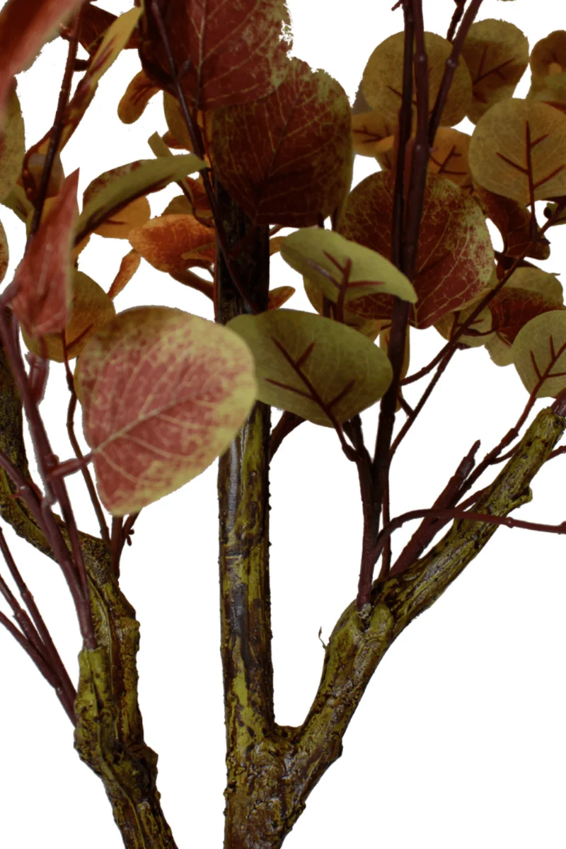 Eukalyptus Kunstbaum 160cm Rostrot