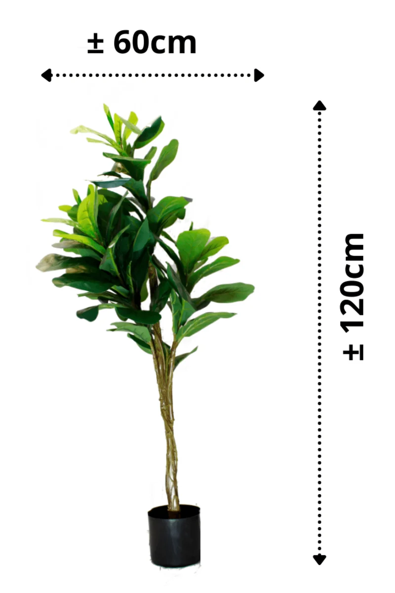 Ficus Kunstpflanze 120cm