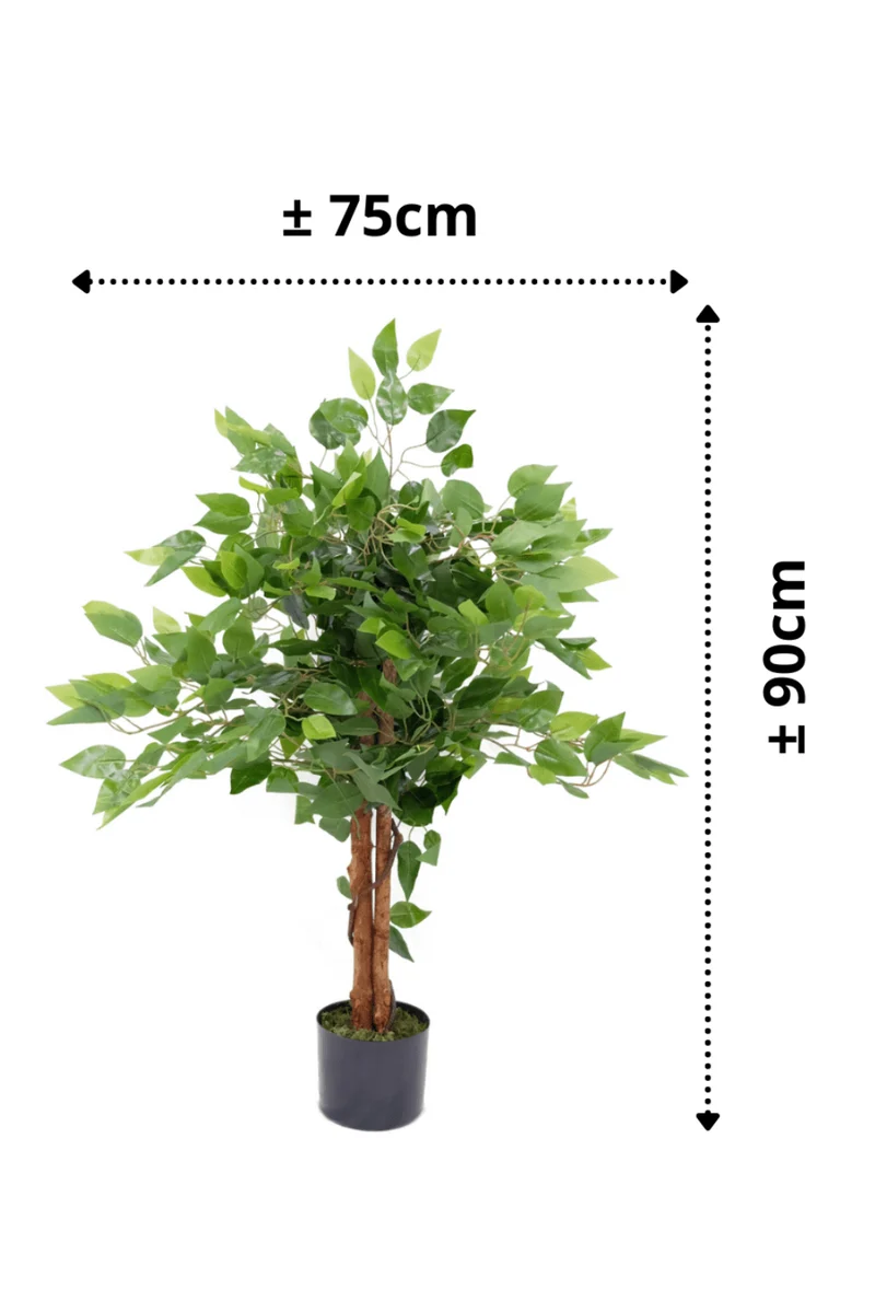 Ficus Kunstpflanze 90cm