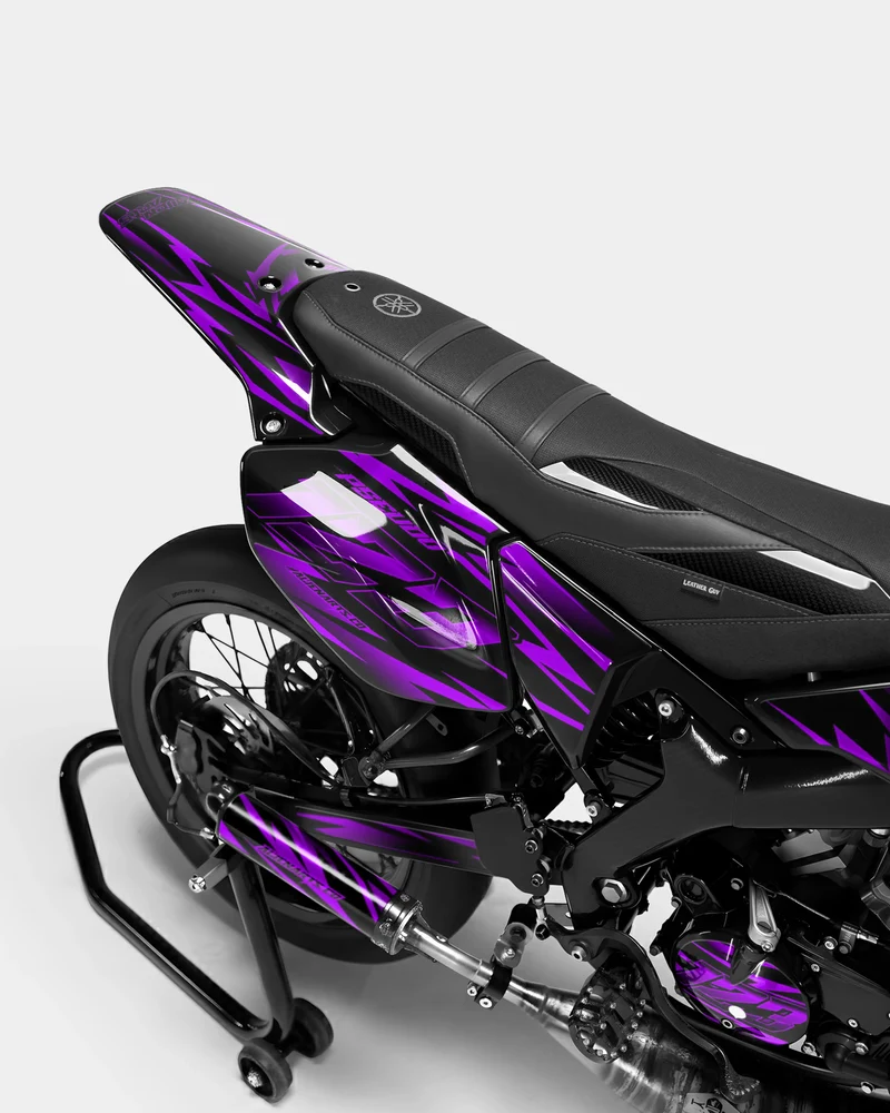LIEN - Kit deco YAMAHA DT 50cc - Violet