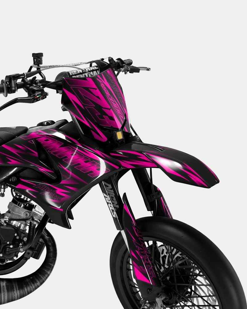 LIEN - Kit deco YAMAHA DT 50cc - Rose
