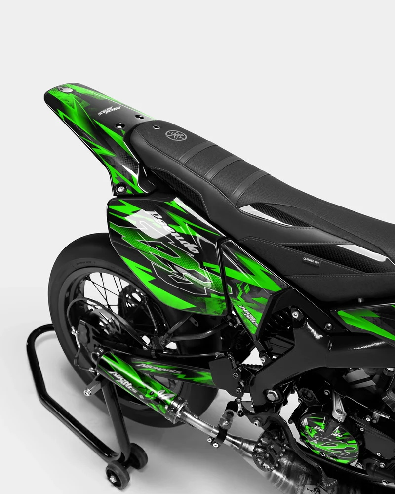 LISSE - Kit deco YAMAHA DT 50cc - Vert
