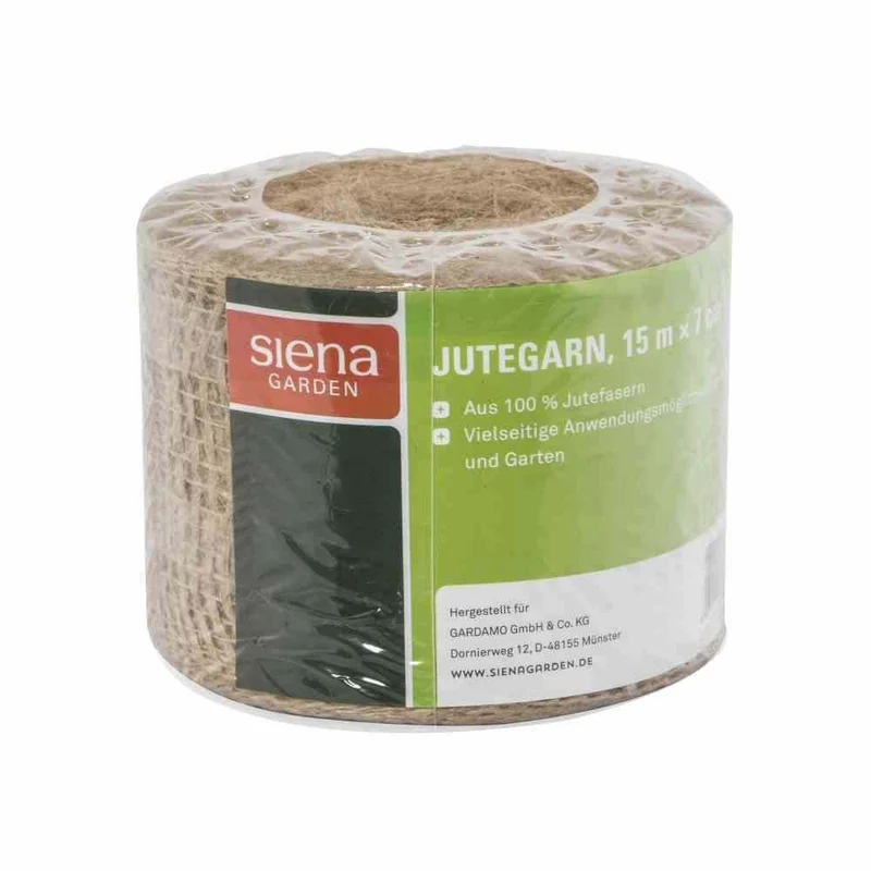 Jutegarn 15 m, 7 cm breit