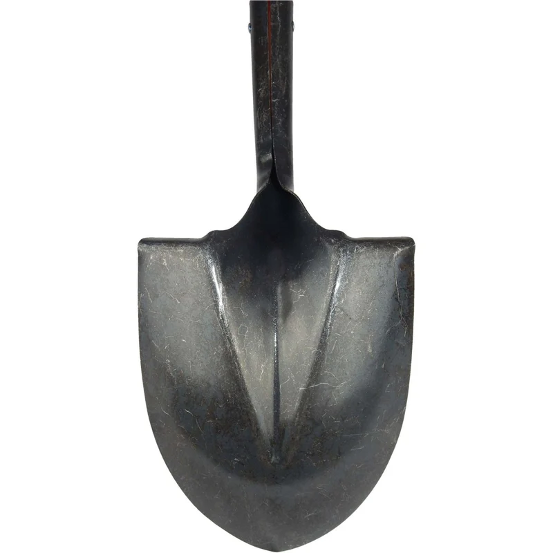 SHW Spatenschaufel Gr. 1, mit schwarzem Griff und Eschenstiel 120 cm