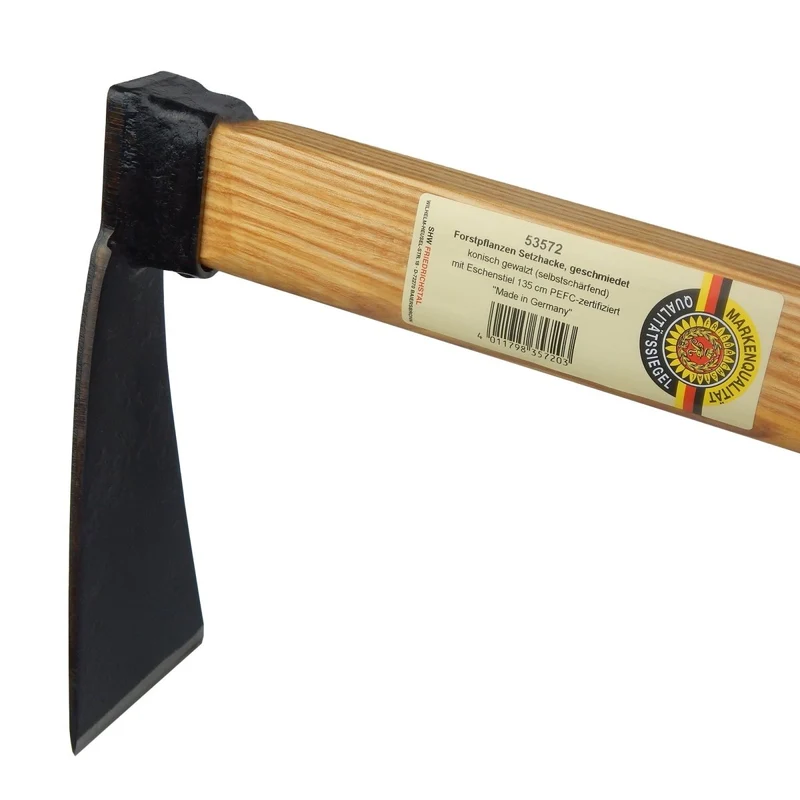 SHW Forstpflanzen-Setzhacke mit Eschenstiel 135 cm