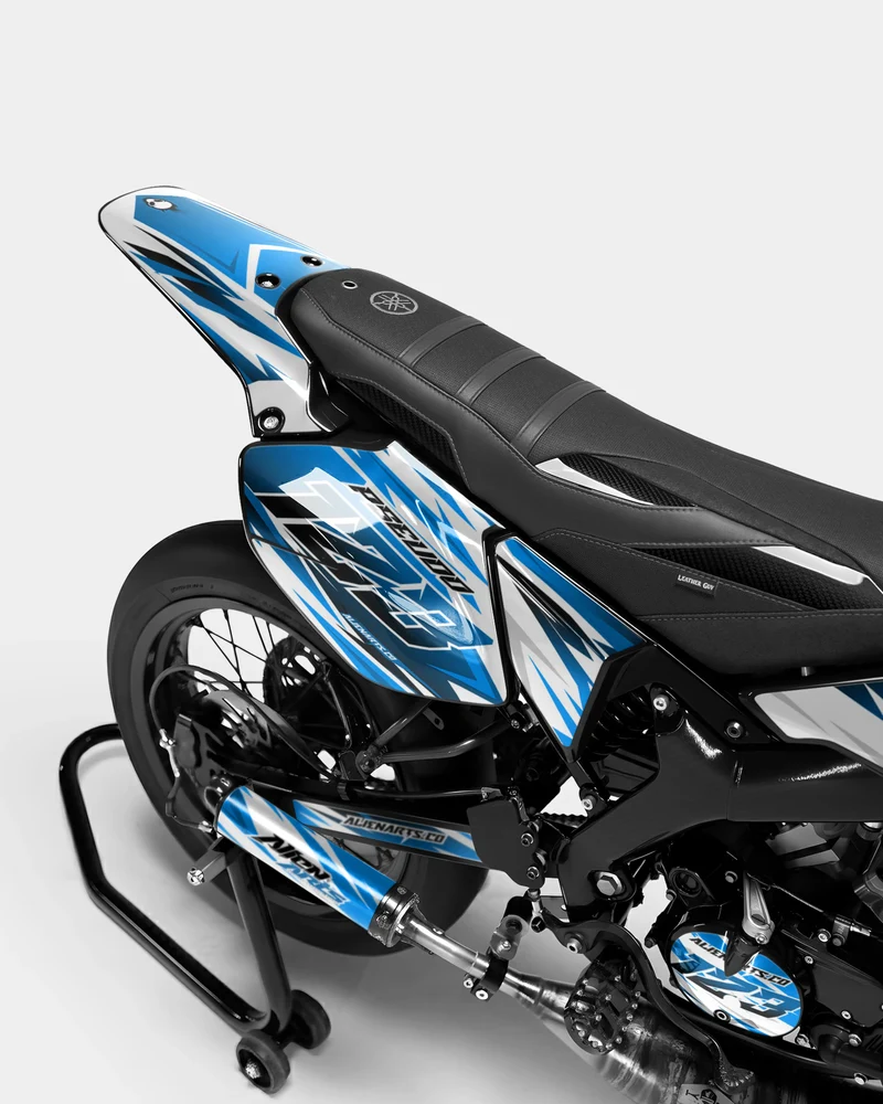 ONYX - Kit deco YAMAHA DT 50cc - Bleu