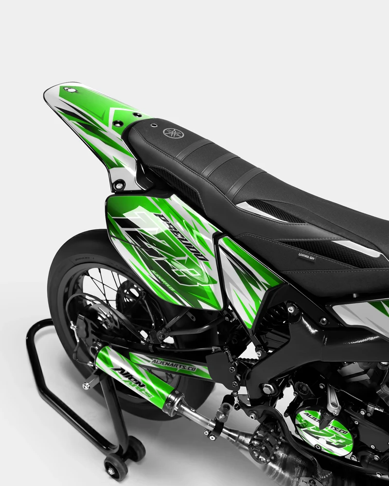 ONYX - Kit deco YAMAHA DT 50cc - Vert