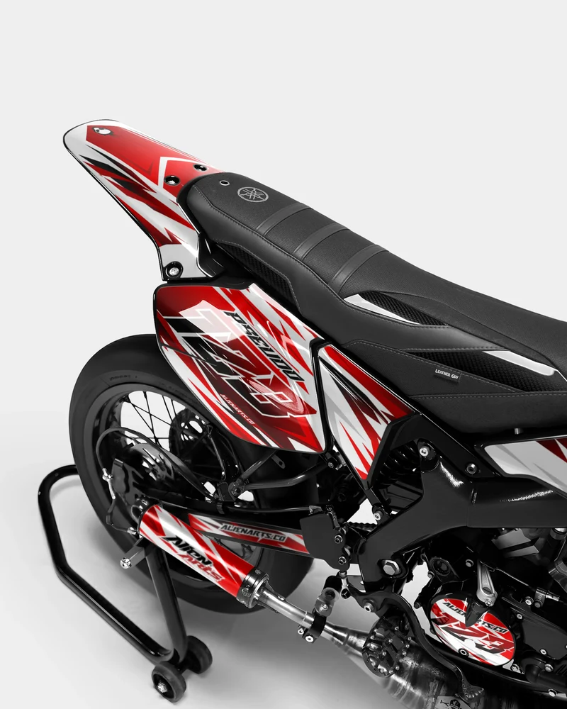 ONYX - Kit deco YAMAHA DT 50cc - Rouge