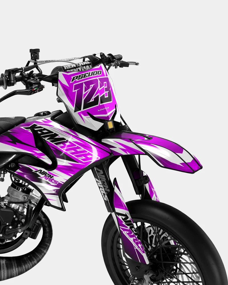 ONYX - Kit deco YAMAHA DT 50cc - Rose