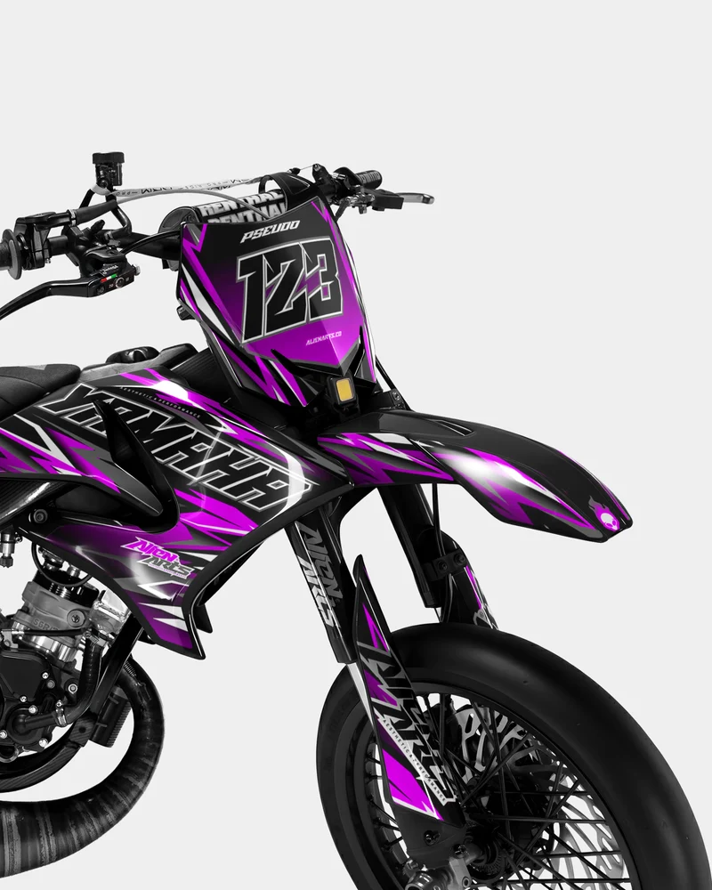 SENSO - Kit deco YAMAHA DT 50cc - Rose