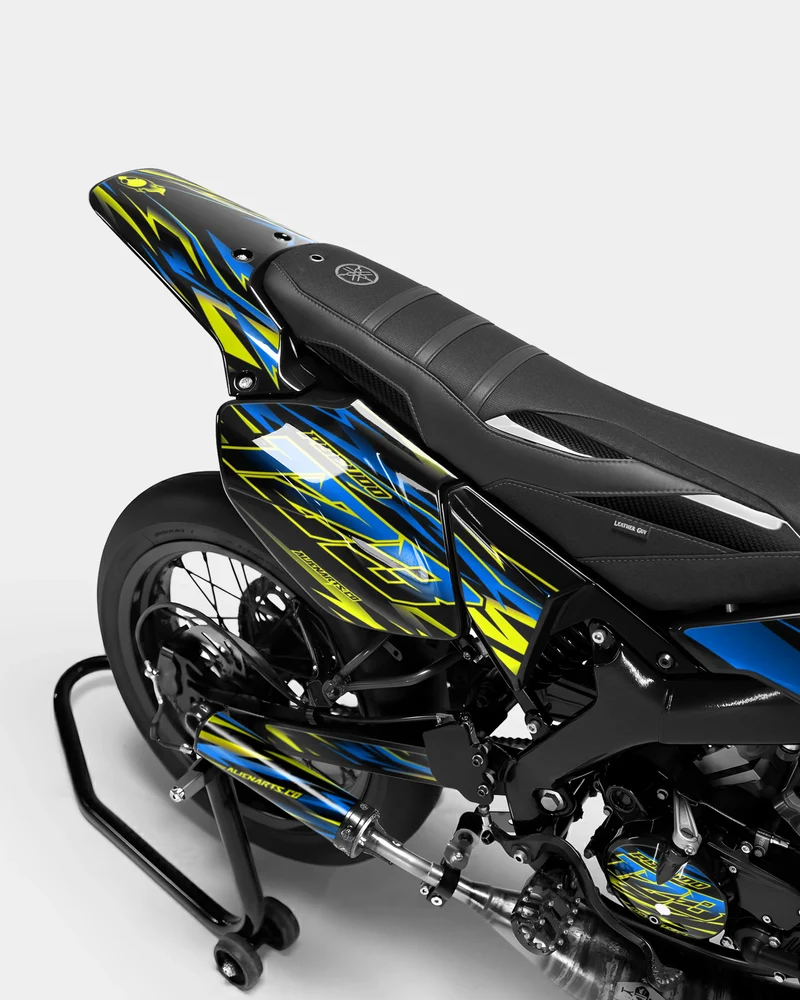 SORAE - Kit deco YAMAHA DT 50cc - Bleu
