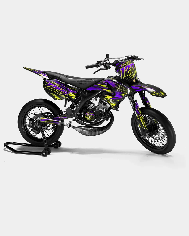 SORAE - Kit deco YAMAHA DT 50cc - Violet