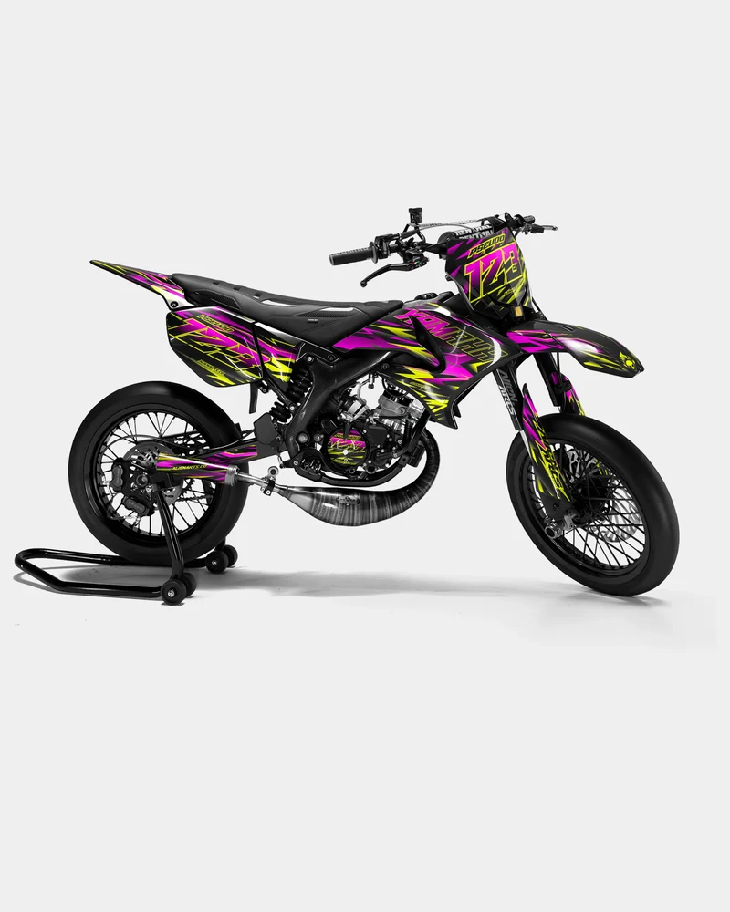 SORAE - Kit deco YAMAHA DT 50cc - Rose