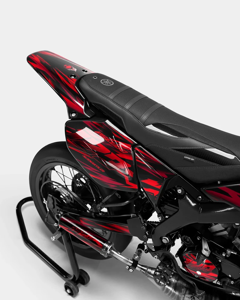 SUJAK - Kit deco YAMAHA DT 50cc - Rouge