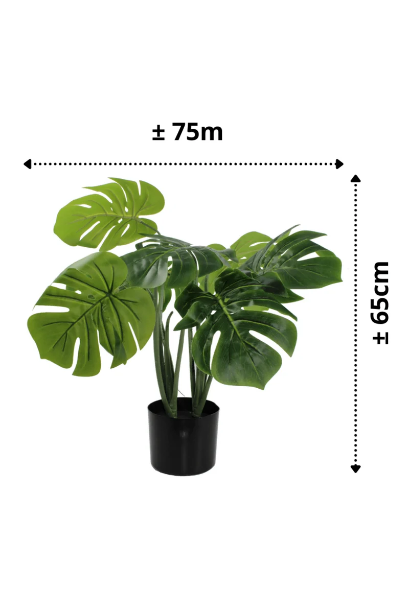 Monstera Kunstpflanze 65cm