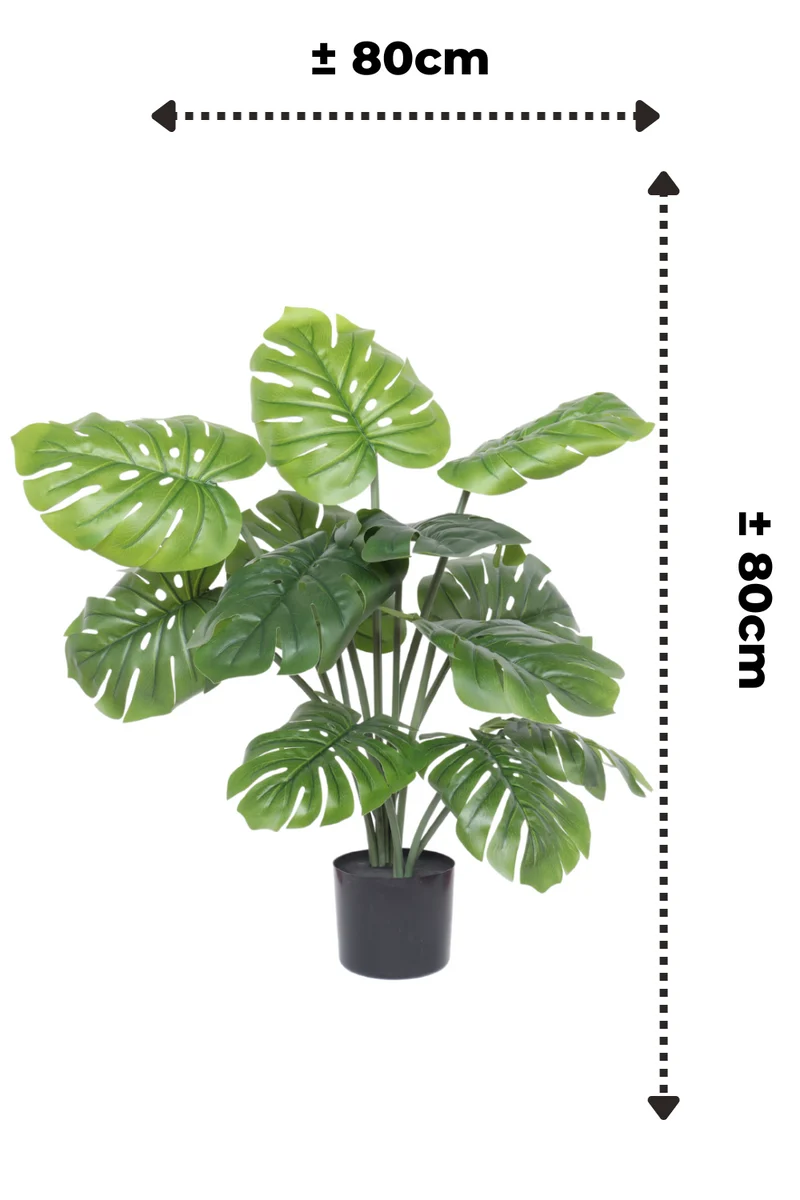 Monstera Kunstpflanze A 80cm