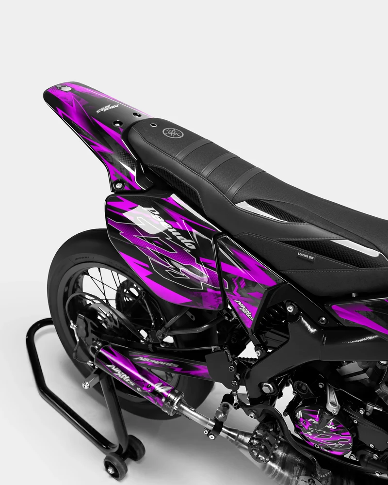 LISSE - Kit deco YAMAHA DT 50cc - Rose