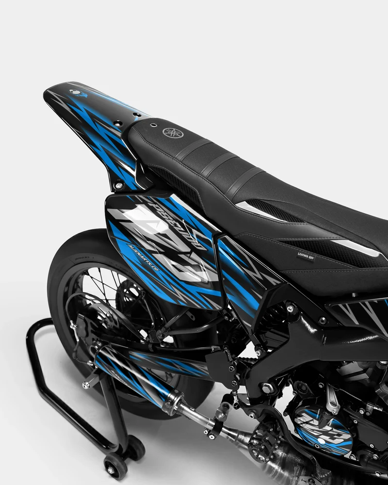 LUEUR - Kit deco YAMAHA DT 50cc - Bleu
