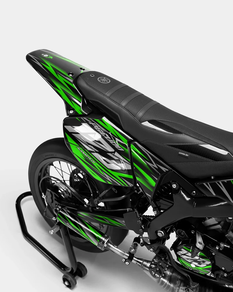 LUEUR - Kit deco YAMAHA DT 50cc - Vert