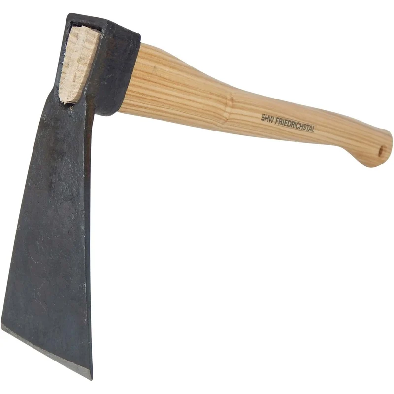 SHW Forstpflanzen-Setzhacke mit Eschen-Kuhfuß-Stiel 45 cm