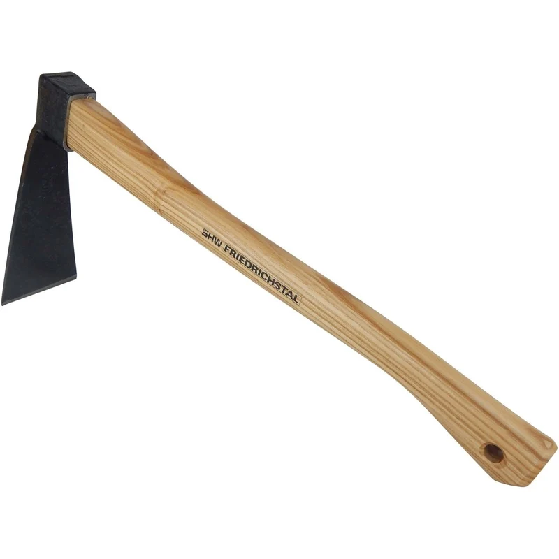 SHW Forstpflanzen-Setzhacke mit Eschen-Kuhfuß-Stiel 45 cm