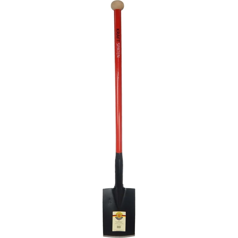 SHW "KRAFT SPATEN" Gärtner Form mit Stahlrohrstiel 92 cm