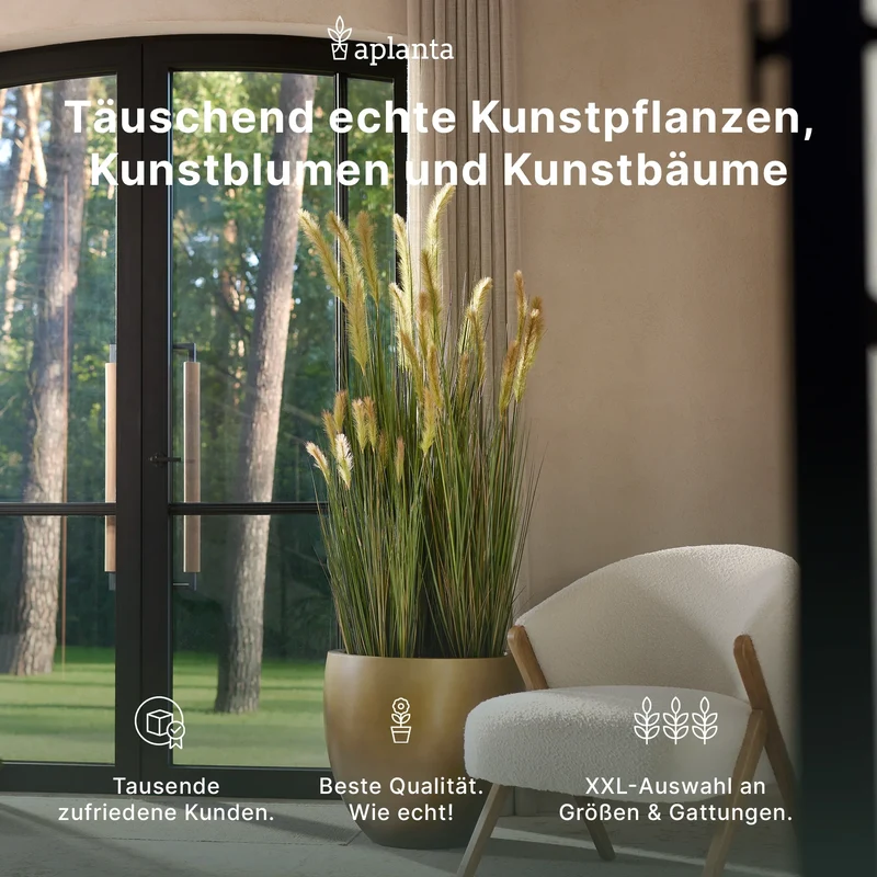 Künstlicher Hänge-Bambus - Luisa | 80 cm