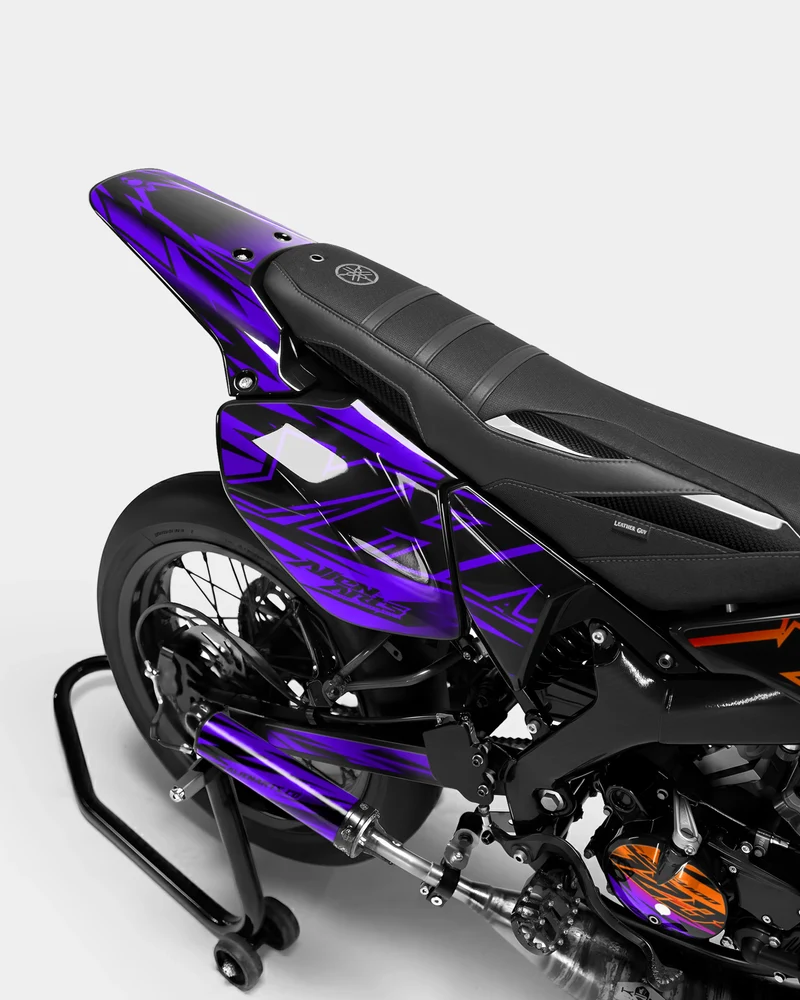 PAENO - Kit deco YAMAHA DT 50cc - Orange Violet