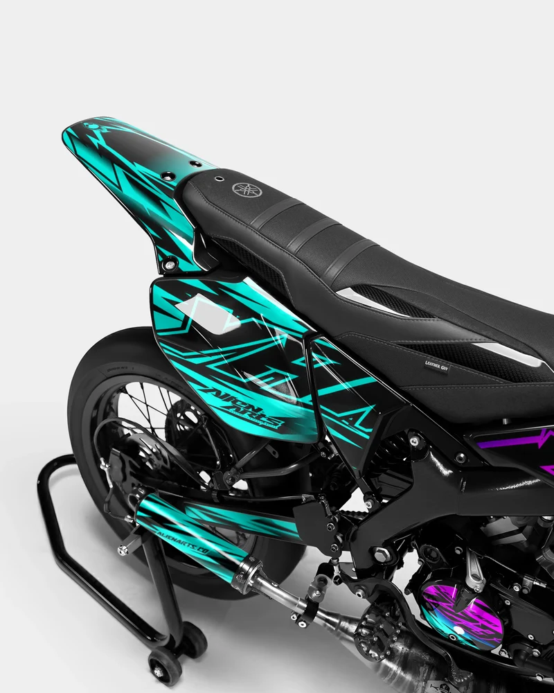 PAENO - Kit deco YAMAHA DT 50cc - Rose Turquoise