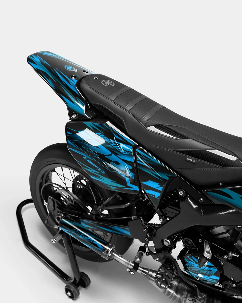 SUJAK - Kit deco YAMAHA DT 50cc - Bleu