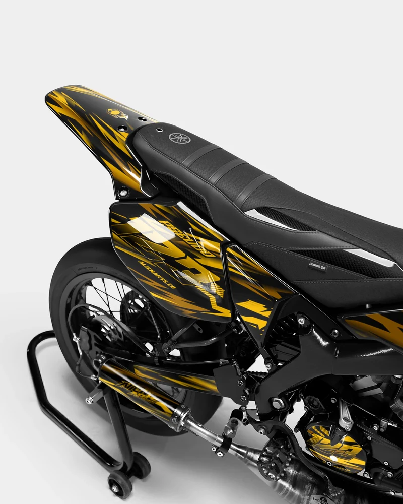 SUJAK - Kit deco YAMAHA DT 50cc - Jaune foncé