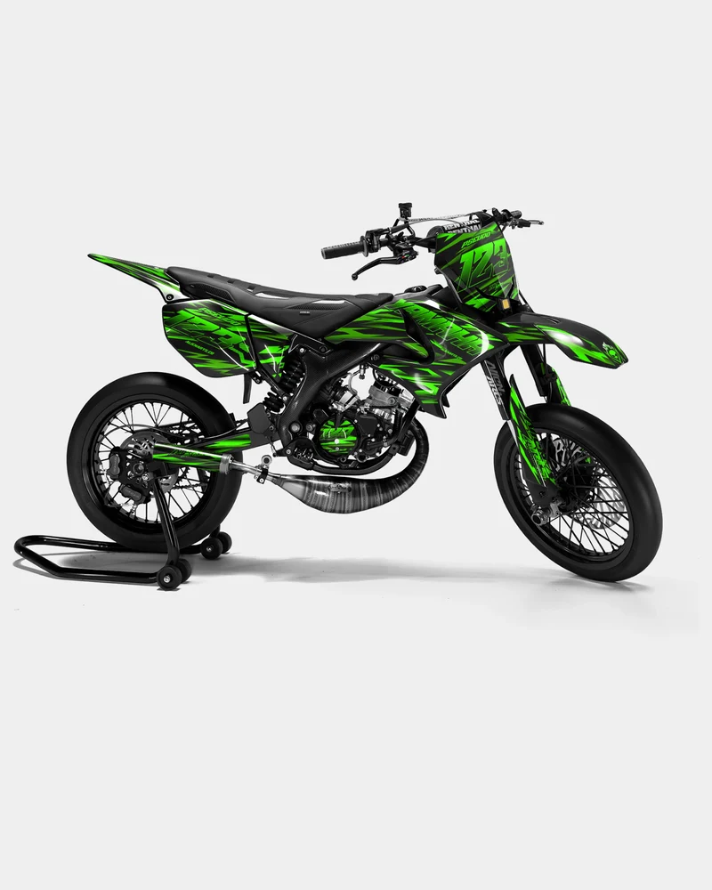 SUJAK - Kit deco YAMAHA DT 50cc - Vert