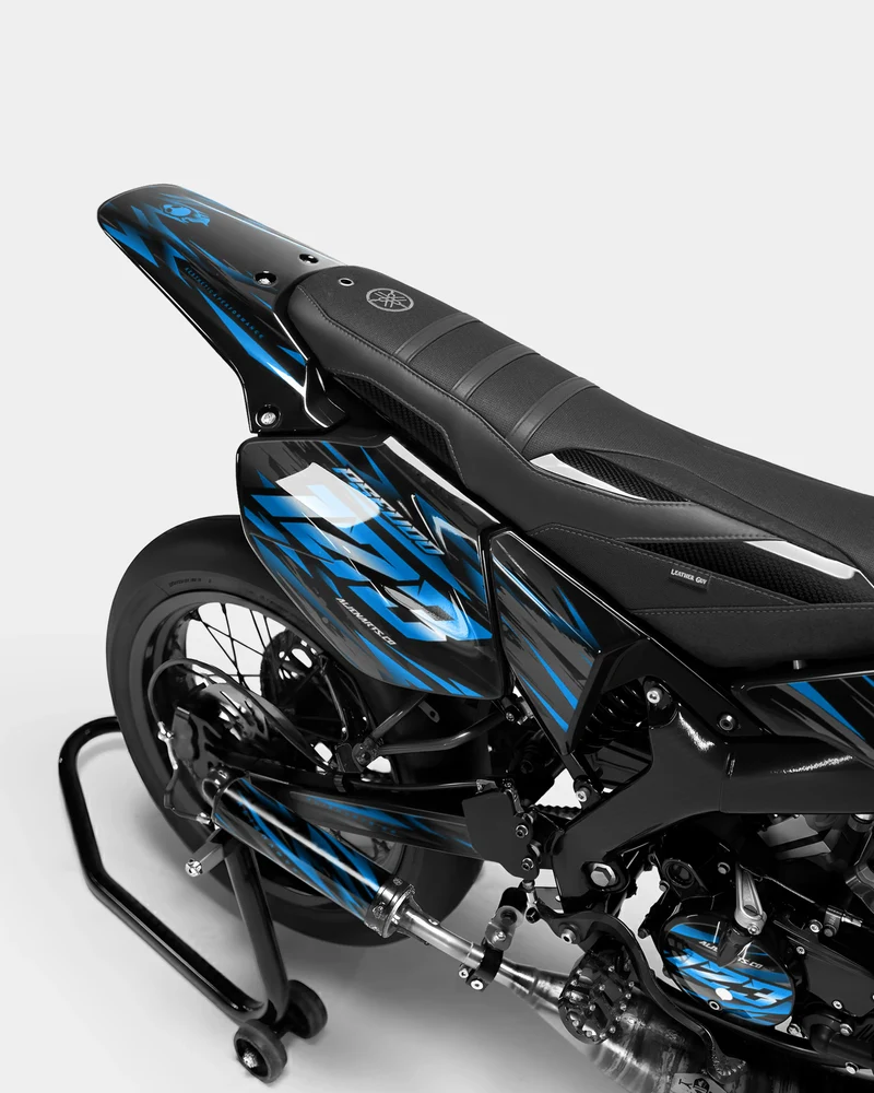 VAGUE - Kit deco YAMAHA DT 50cc - Bleu