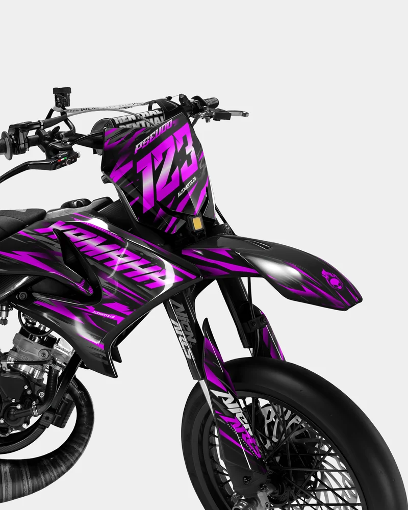 VAGUE - Kit deco YAMAHA DT 50cc - Rose