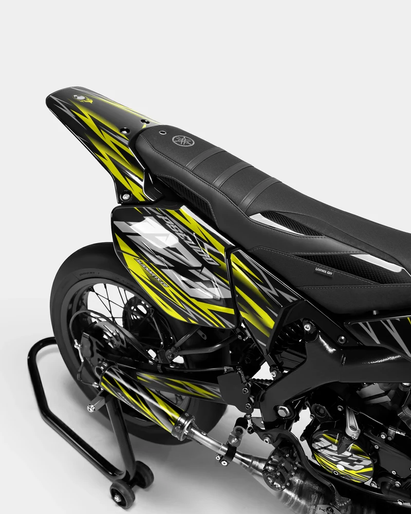 LUEUR - Kit deco YAMAHA DT 50cc - Jaune