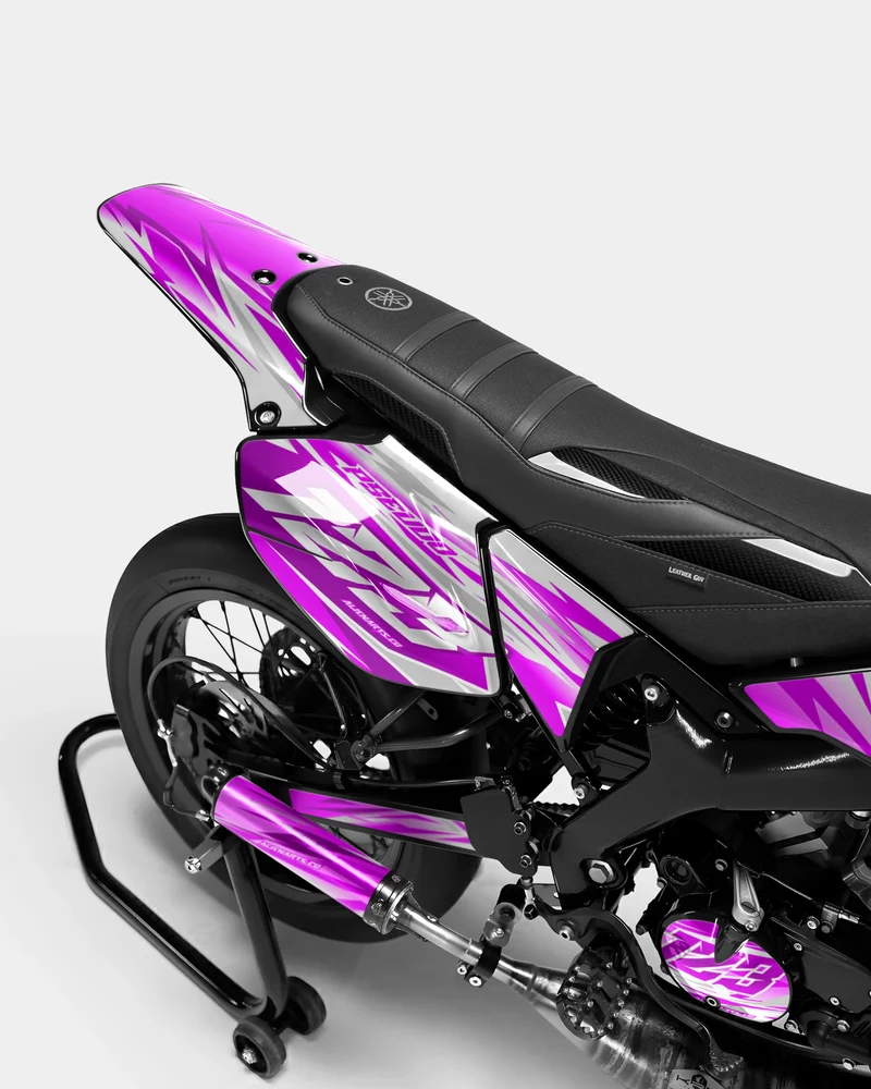 LUNIOR - Kit deco YAMAHA DT 50cc - Rose
