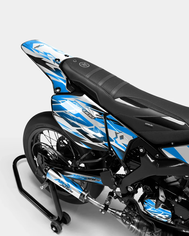 VESTA - Kit deco YAMAHA DT 50cc - Bleu