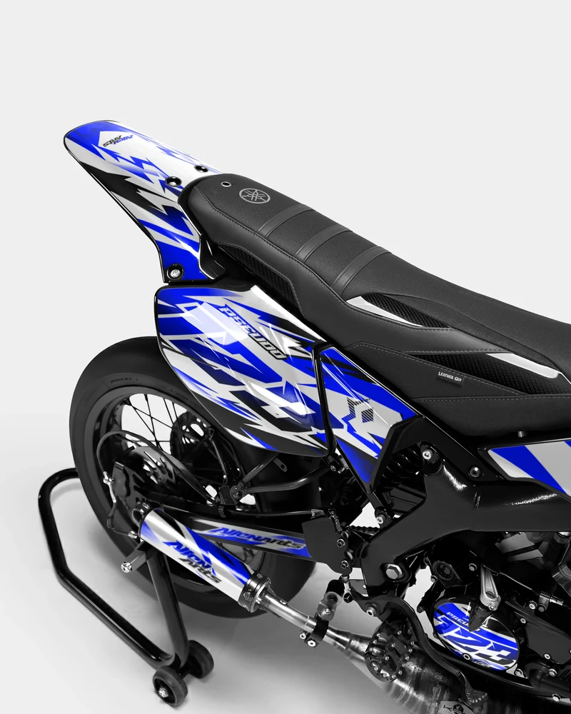 VESTA - Kit deco YAMAHA DT 50cc - Bleu foncé