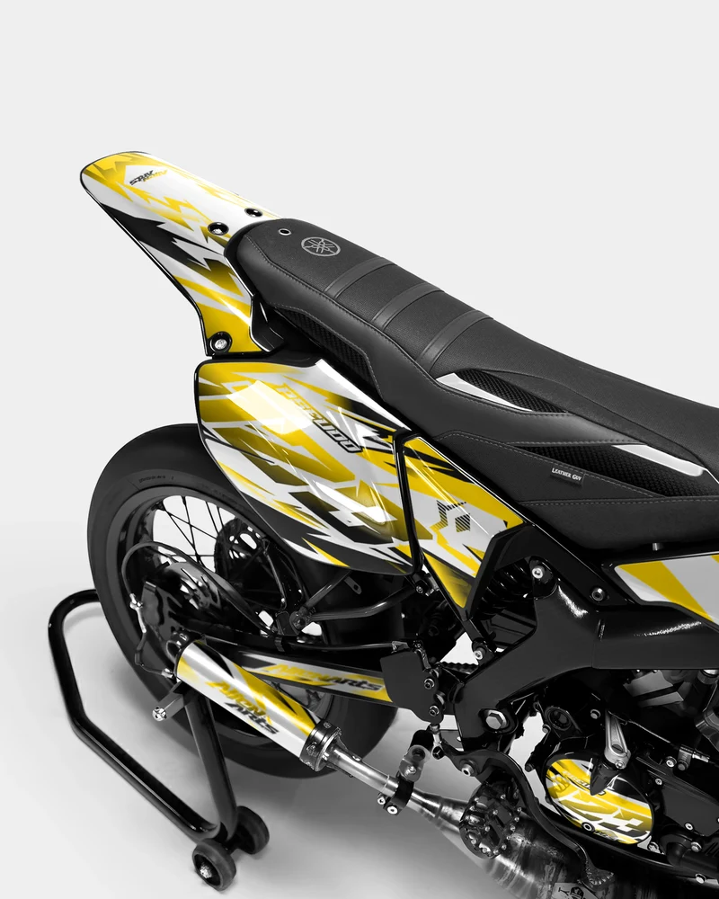 VESTA - Kit deco YAMAHA DT 50cc - Jaune foncé