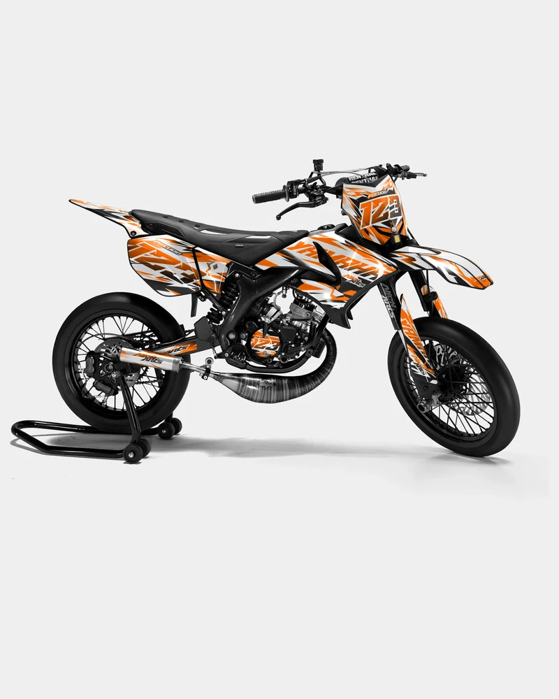 VESTA - Kit deco YAMAHA DT 50cc - Orange