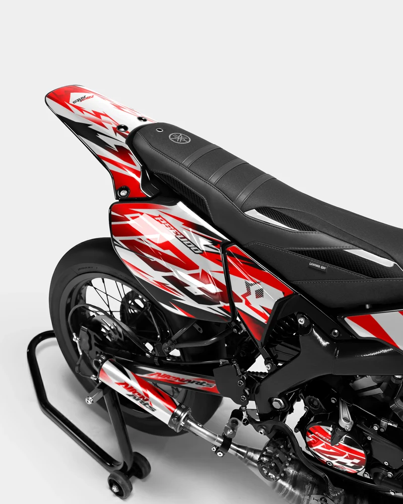 VESTA - Kit deco YAMAHA DT 50cc - Rouge