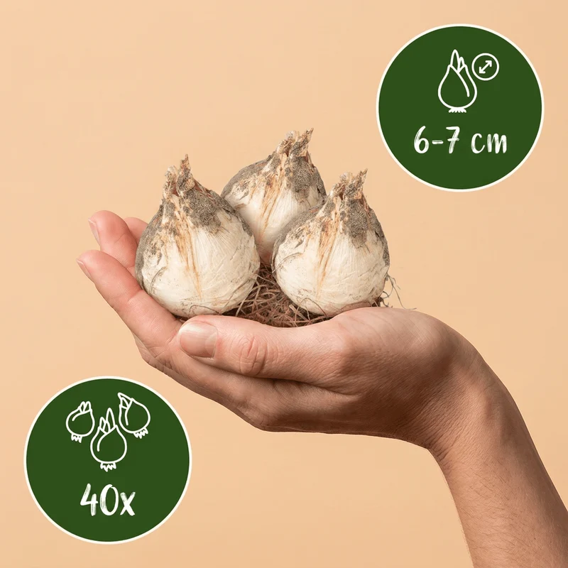 Zierlauch Ping Pong – Allium online kaufen | 40 bis 320 Blumenzwiebeln, weiße Kugeln & niedrig – Wurzelwerk Design